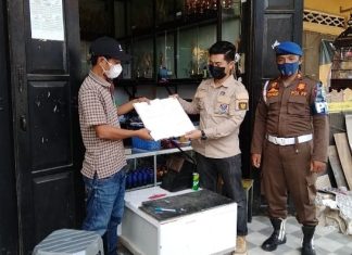 Panitia Pilkades Kabupaten, Jemput Surat Suara di Percetakan Delta.com