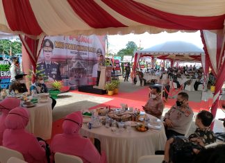 Di Atas Tanah Hibah, Kapolda Sulbar Resmikan Mako Polres Mateng