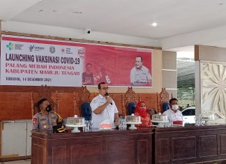 PMI Mateng Siap Bantu Polres Sukseskan Vaksinasi