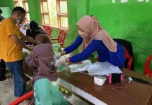 Vaksinasi, Polres Majene Sasar Desa