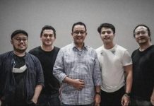 Saling Puji Nidji dan Anies di Stadion Internasional Jakarta
