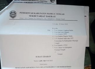 Perubahan Jam Kerja Bagi ASN Selama Ramadhan 1443 H