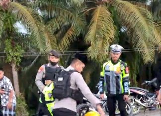 Kapolres Mateng Minta Maaf Setelah Polisi Memukul Seorang Pengendara Motor