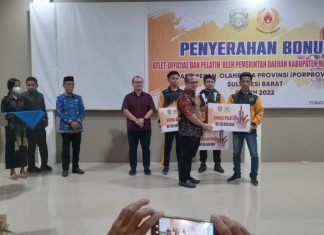 Penghargaan Pemkab Mateng kepada Pejuang Olahraga di Porprov IV 2022