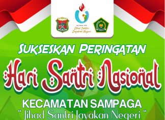 Sampaga Peringati Hari Santri Nasional Tahun 2023