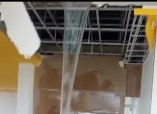 Bangunan Miring Efek Pondasi Turun, Plafon Gedung Perpustakaan Mateng Ambruk