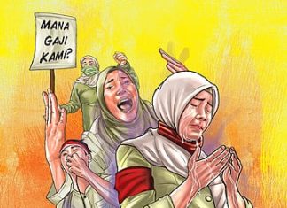 Staf Ahli dan PTT di Sekretariat DPRD Mateng Tuntut Honor Tahun 2023