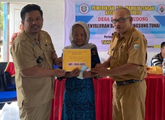 Pemerintah Desa Budong-Budong Salurkan BLT Kepada 43 KPM untuk Tiga Bulan Pertama 2024