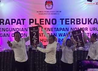Pilkada Mamuju 2024: Tina-Yuki 01, Ado-Damris 02
