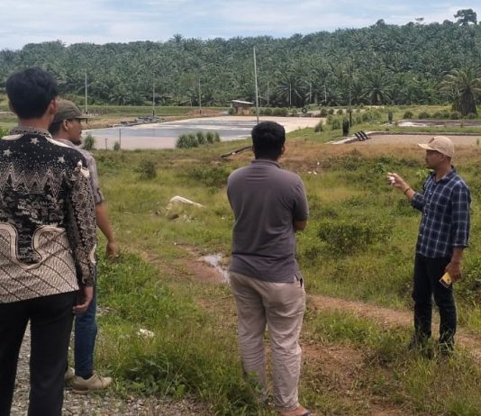 Kolam Limbah Sawit PT MAS Disidak Komisi II DPRD Mateng