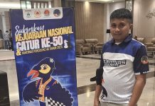 Pecatur Junior Asal Mateng Sakit Sebelum Kejurnas Catur di Mamuju