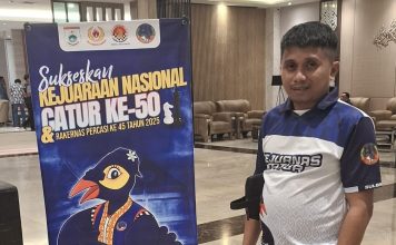 Pecatur Junior Asal Mateng Sakit Sebelum Kejurnas Catur di Mamuju
