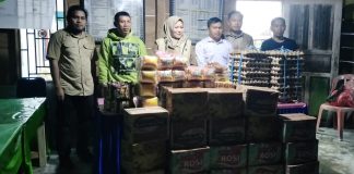 Partai Gerindra Kabupaten Mamasa Beri Bantuan untuk Korban Banjir di Aralle