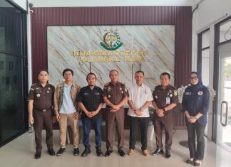 SMSI Kalimantan Tengah dan Kejari Palangka Raya Perkuat Kolaborasi News Room Jaga Desa